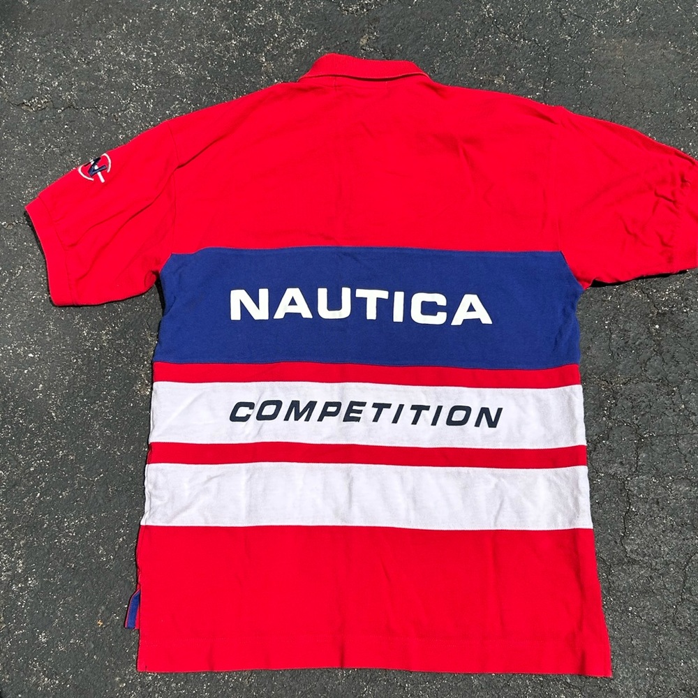 Vintage Nautical Competition Polo